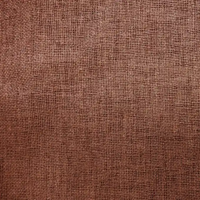 Terrakotta Voilage Gardine Etamine, 300 cm Breite Top-Angebot