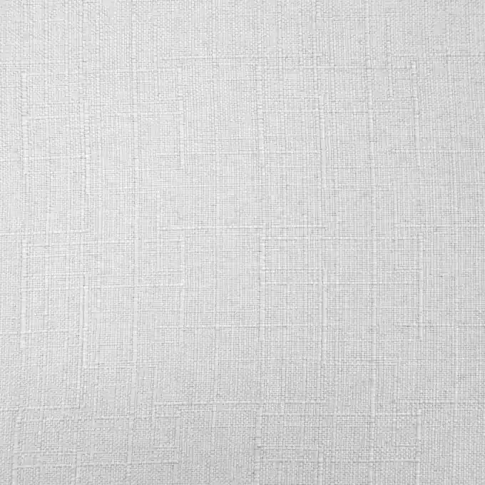 Tischdeckenstoff Teflon Slub Weiß Letzte Chance