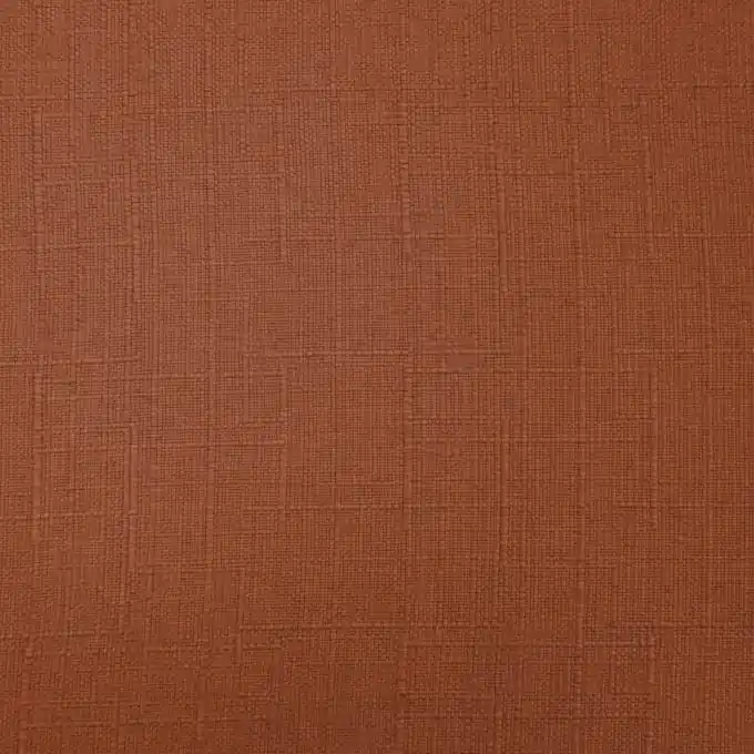 Geld-Zurück-Garantie Tischdeckenstoff Teflon Slub Rostrot