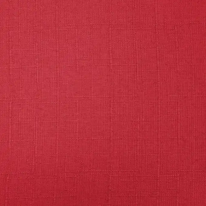 Bestseller Tischdeckenstoff Teflon Slub Weinrot