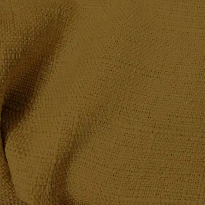 Tischdeckenstoff Teflon Slub Ocker Ausverkauf
