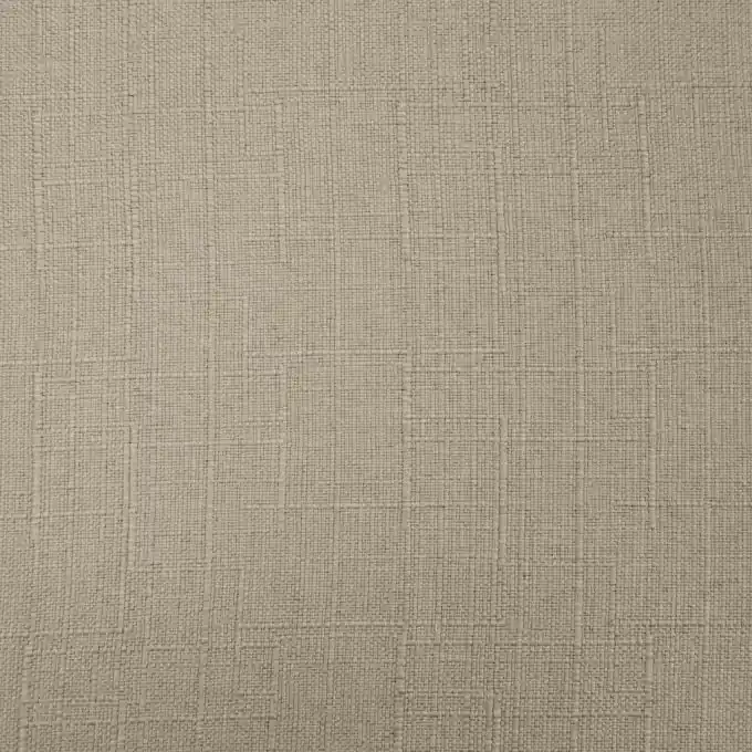 Aktuell Tischdeckenstoff Teflon Slub Leinen/Beige