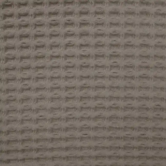 Preisknaller Baumwollfrottee großes Muster taupe