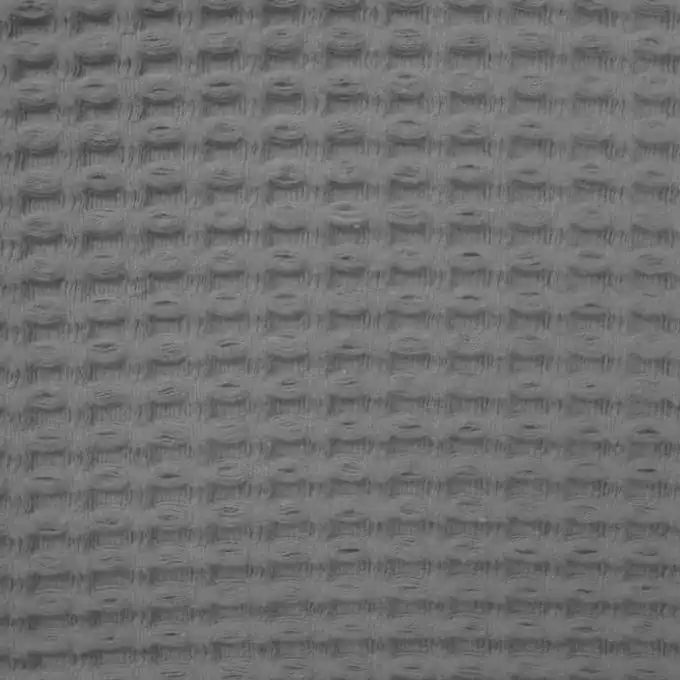 Waffelpiqué Schwer Hellgrau Garantierte Lieferung