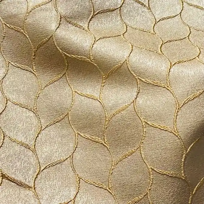 Jacquard Alveolen karamell Großhandel