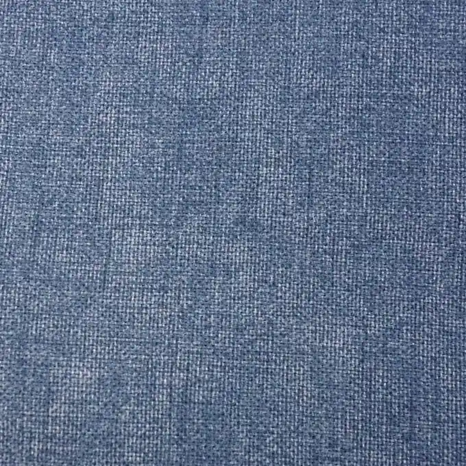 Dekostoff Baumwolle meliert Indigo Online Kaufen