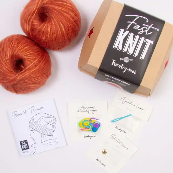 Nur Für Kurze Zeit Tricotez-moi – Komplettstrickset für trendige Mütze