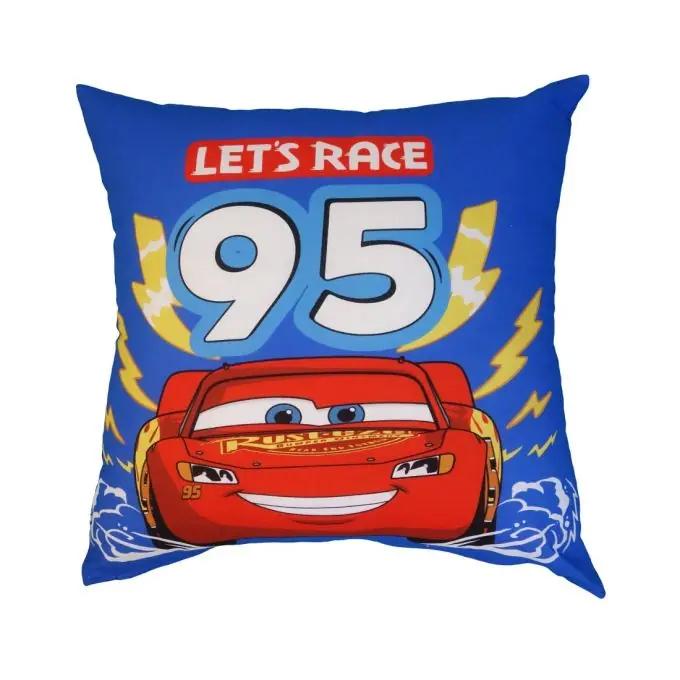Kissen Cars aus Baumwolle in Blau 45×45 – Disney Top-Angebot