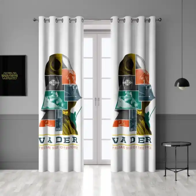 Vorhang Star Wars 140×250 – Disney Markenprodukt