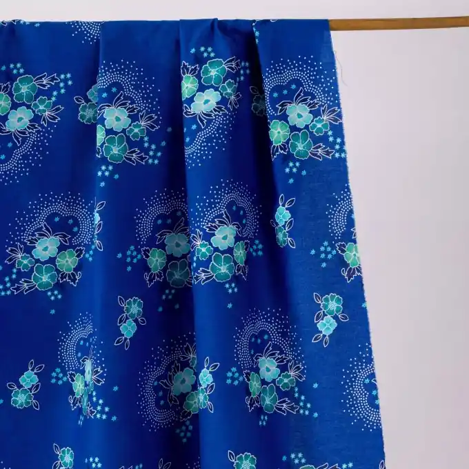 Popeline Baumwolle Folksy – Petit Pan Neue Kollektion