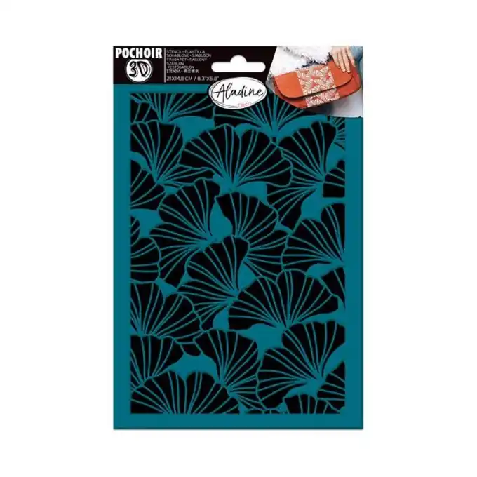 3D Schablone Ginkgo Aktuell