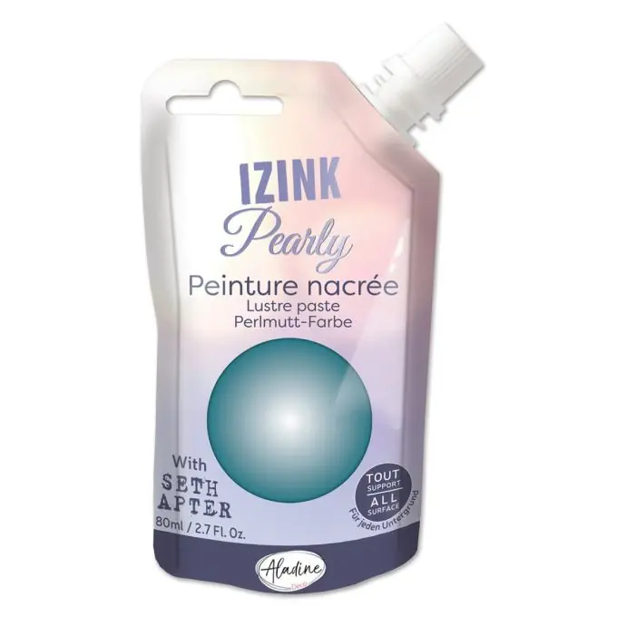 Izink Pearly Perlmuttfarbe für Textilien und Dekorationen Knallerangebot