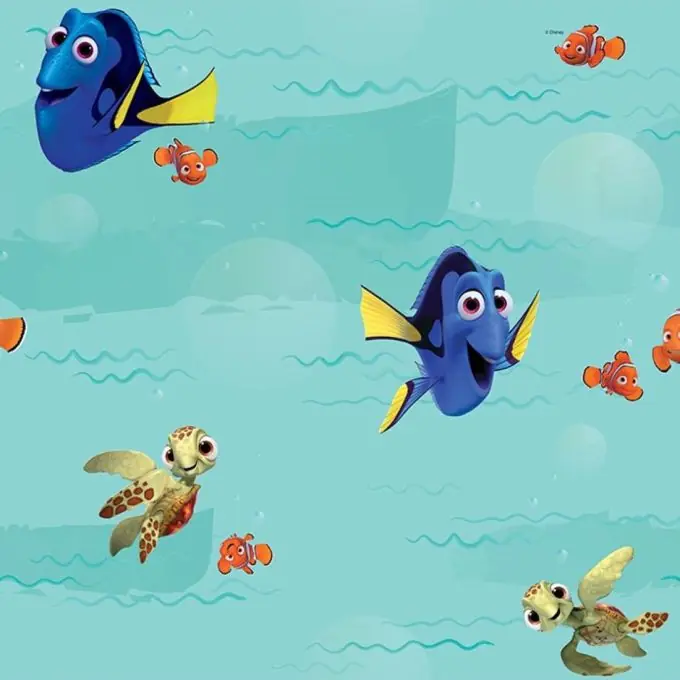 Ab Werk Baumwolle Nemo & Dory Grün – Disney