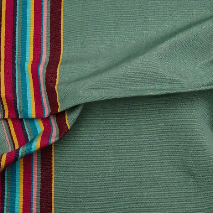 Finale Aktion Liegestuhlstoff Anti-UV Streifen Khaki/Bunt 44 cm