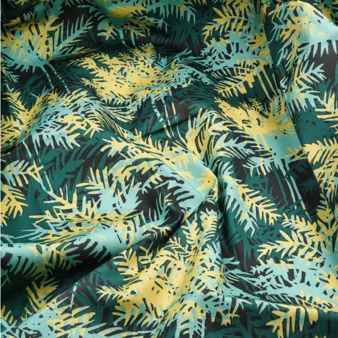 Begrenztes Angebot Outdoorstoff Palmen Teflon® Entenblau