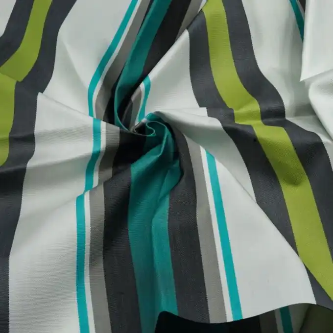 Outdoorstoff doppelte Beschichtung Sunny Türkis/Grau Meistverkauft