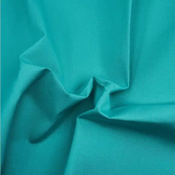 Liegestuhlstoff einfarbig Anti-UV Türkis 44 cm Kostenfreie Lieferung