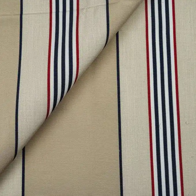 Nur Für Kurze Zeit Outdoorstoff Dralon anti-uv wasserabweisend 320cm Beige getreift