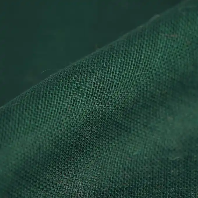 Premium Jutestoff grün