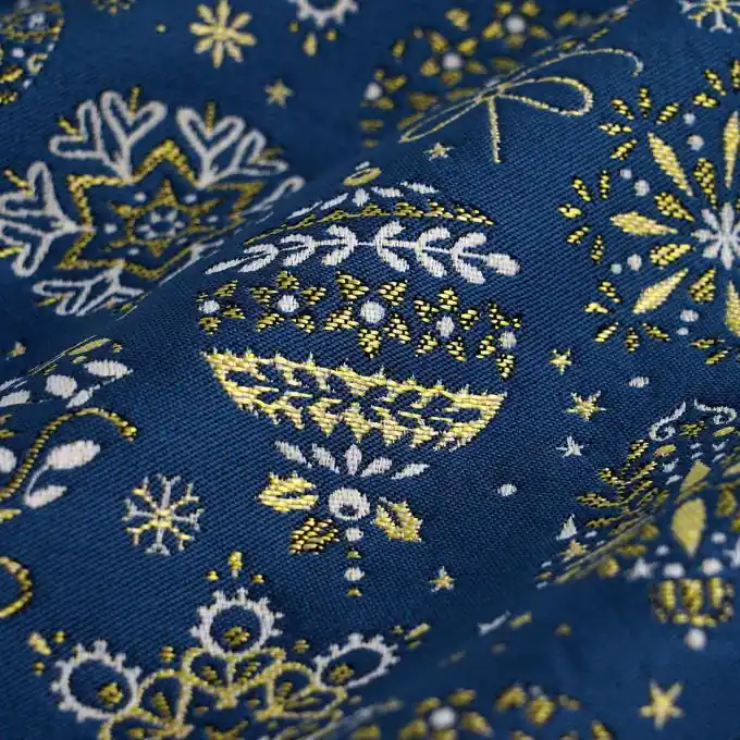 Jacquard Orfèvre blau Preisknaller