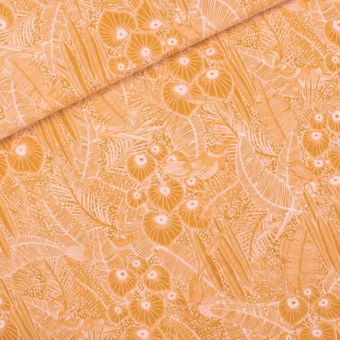 Sofort Bestellen Gabardine Baumwolle Gelb Tropical – See You At Six