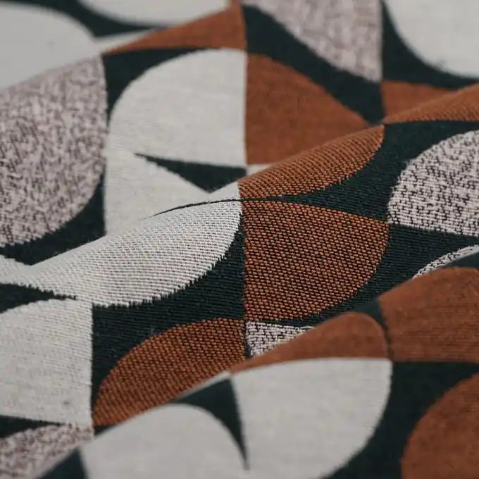 Neu Jacquard La Haye Terrakotta