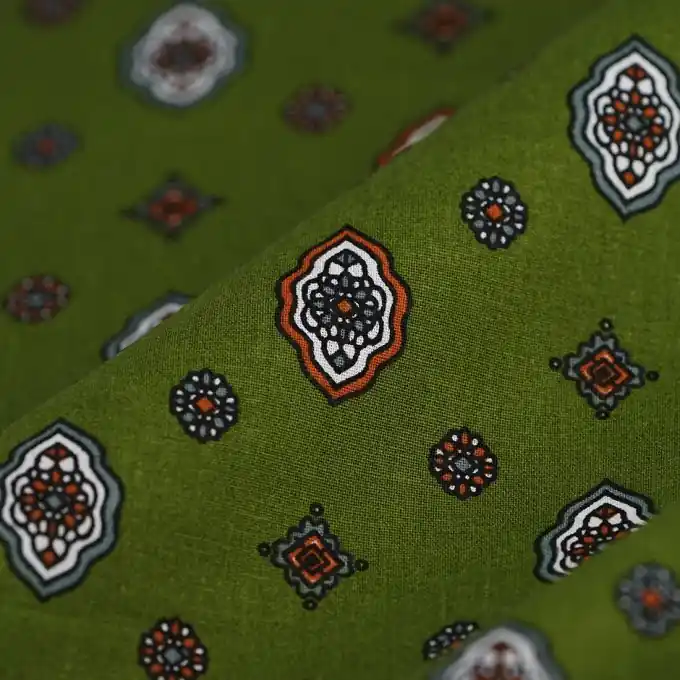 Provencestoff Brillane Khaki Jetzt Kaufen