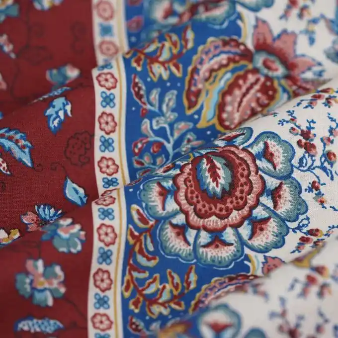 Provencestoff Marsanne Rot Geprüft