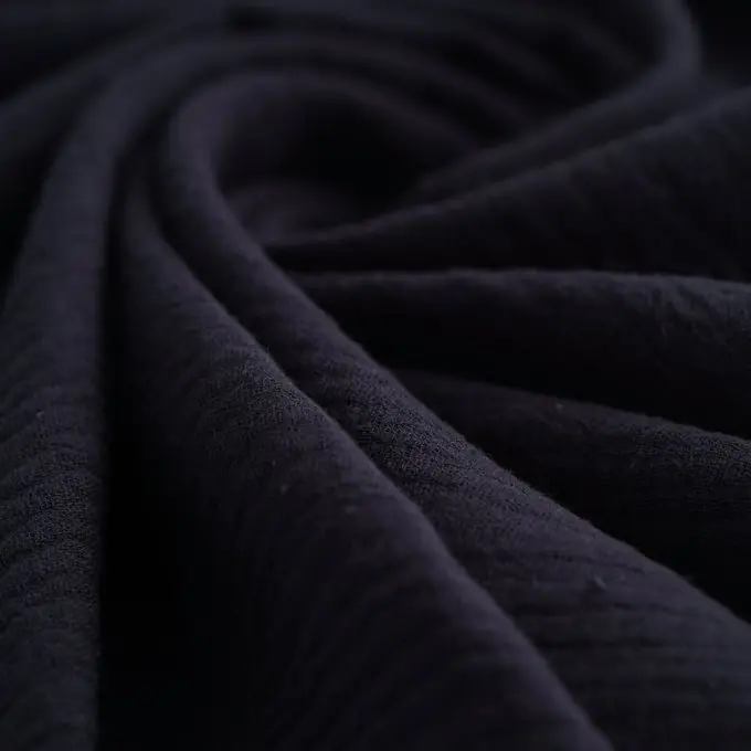 Musselin Marineblau Markenprodukt