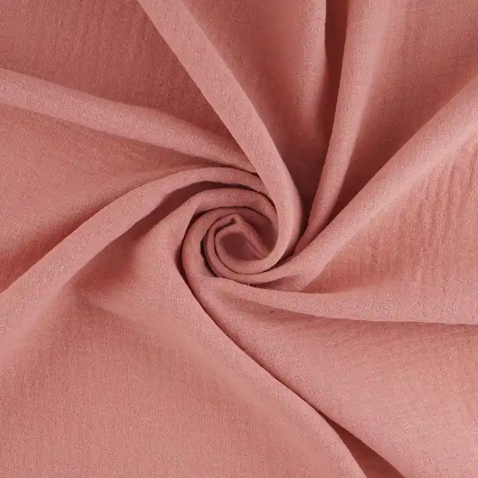 Gratis Versand Musselin Terrakotta