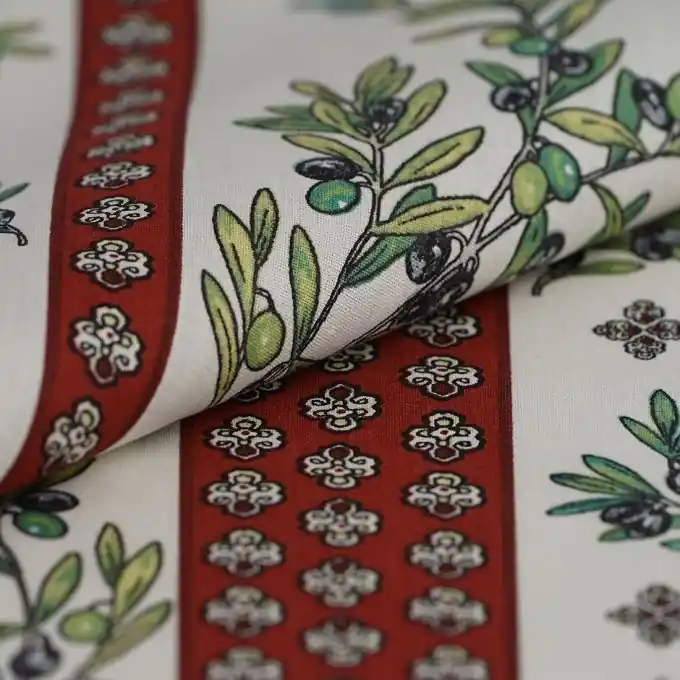 Weltweiter Versand Provencestoff Garance Terrakotta