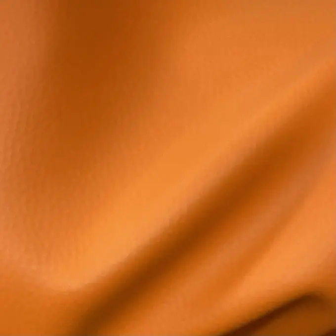 Kunstleder Karia Orange 140cm Polsterqualität – Made in France Ab Werk