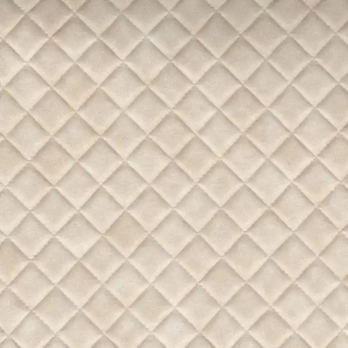 Sofort Bestellen Kunstleder Rauten gesteppt beige