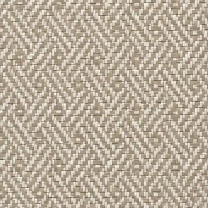 Top-Angebot Kunstleder Outdoor Flechtoptik Ecru/Beige