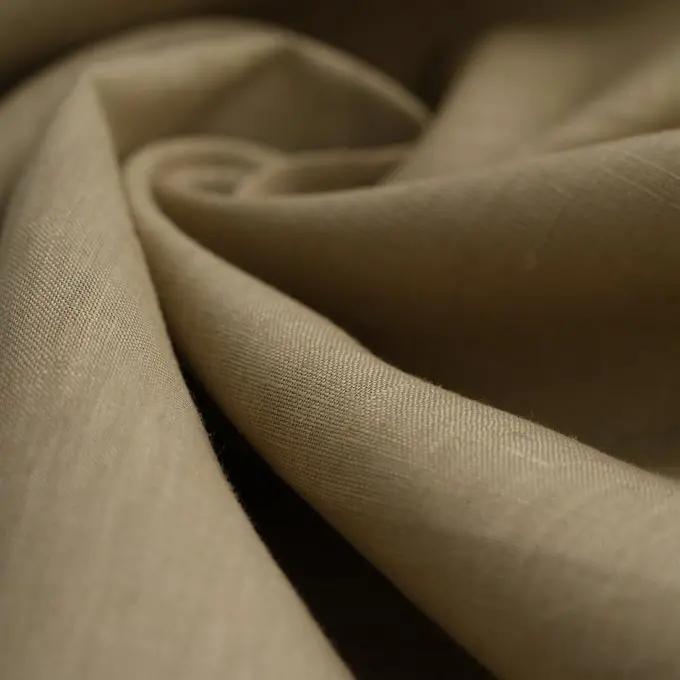 Leinenstoff gewaschen naturfarben Knallerangebot