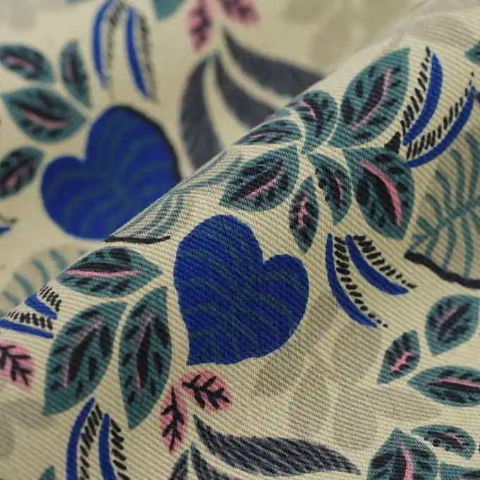 Köperstoff Baumwolle Dschungel Grün Versand Am Gleichen Tag