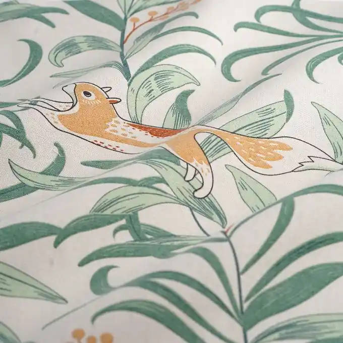 Dicker Baumwollstoff Cléandre Ecru Kostenloser Rückversand