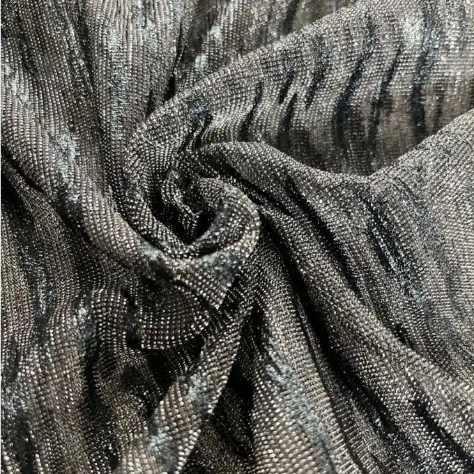 Jersey Polyester Streifen Schwarz Jetzt Bestellen