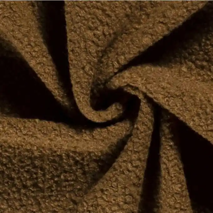 Mega-Angebot Bouclé-Wollstoff khaki