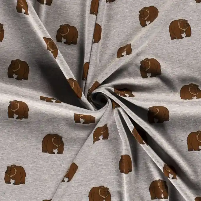 Original Alpfleece Bären grau