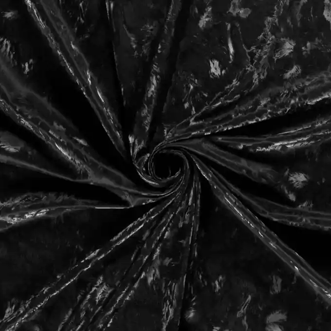 Softshell-Stoff gesprenkelt schwarz Meistverkauft