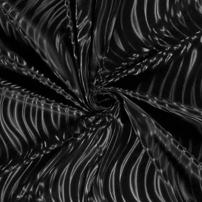 Softshell-Stoff Wellen schwarz Saisonangebot