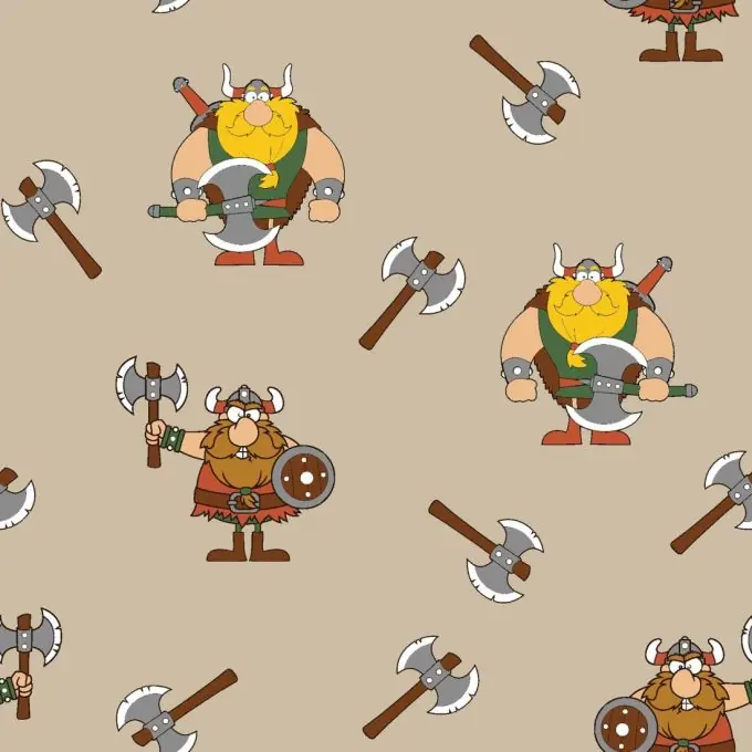 Baumwolljersey Wikinger beige Mega-Angebot