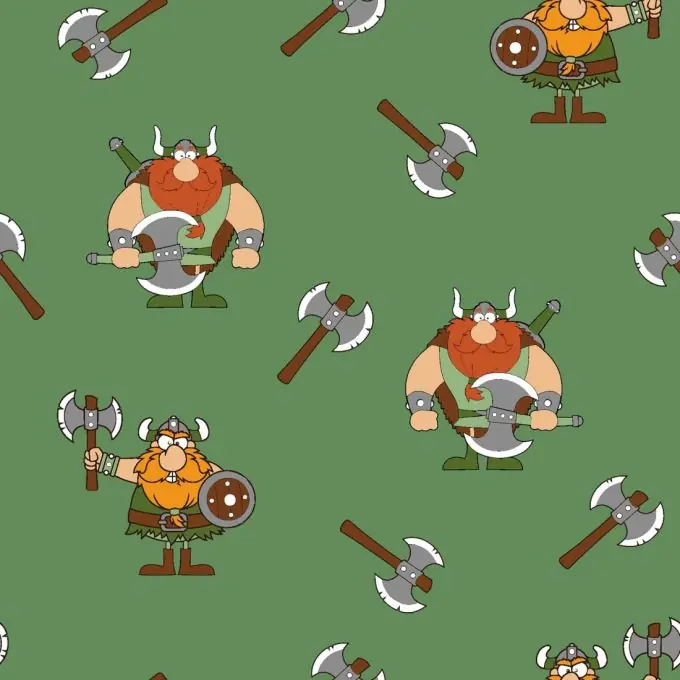 Kostenloser Rückversand Baumwolljersey Wikinger khaki-grün