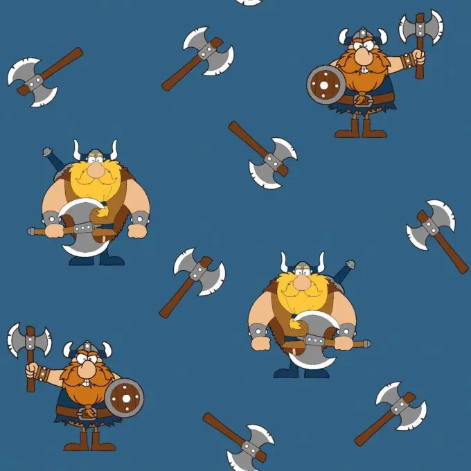 Baumwolljersey Wikinger marineblau Preis Gesenkt