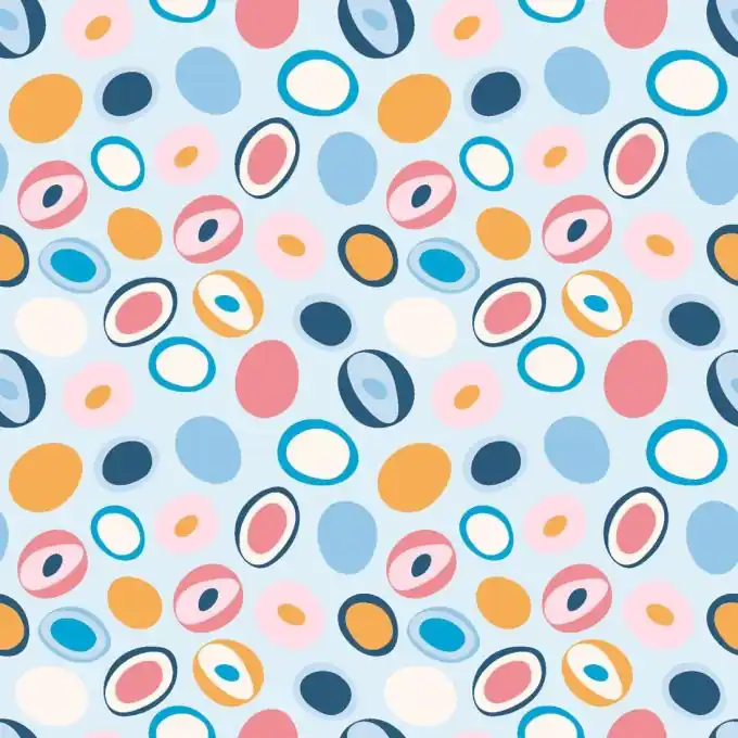 Baumwolljersey Murmeln babyblau Heißes Angebot