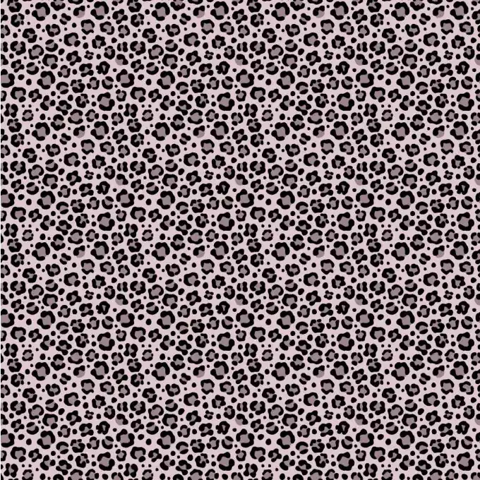 Baumwolljersey Leopardenmuster hellrosa Top-Angebot