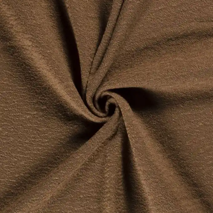 Rabatt Wollstoff Filz braun