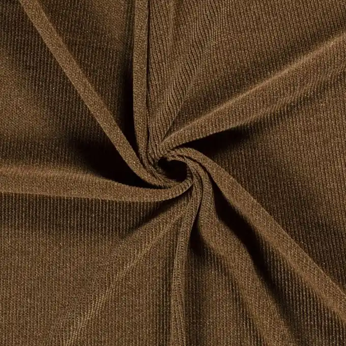 Abverkauf Strickstoff Relief Lurex khaki