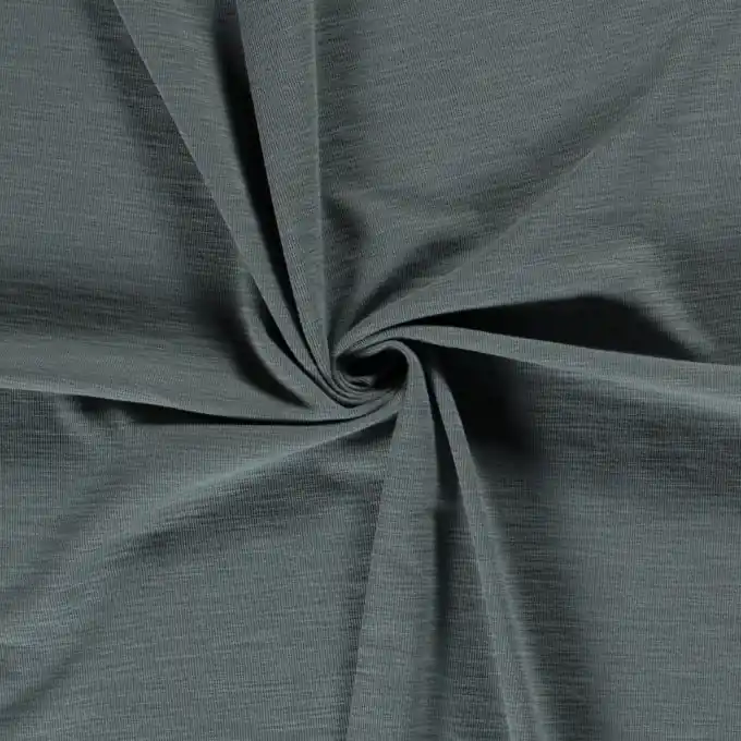 Nur Heute Strickstoff Knitteroptik waldgrün